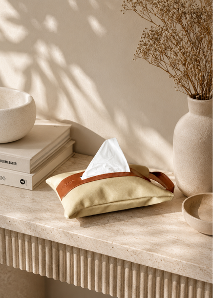 Naples Taupe Tissue Cover