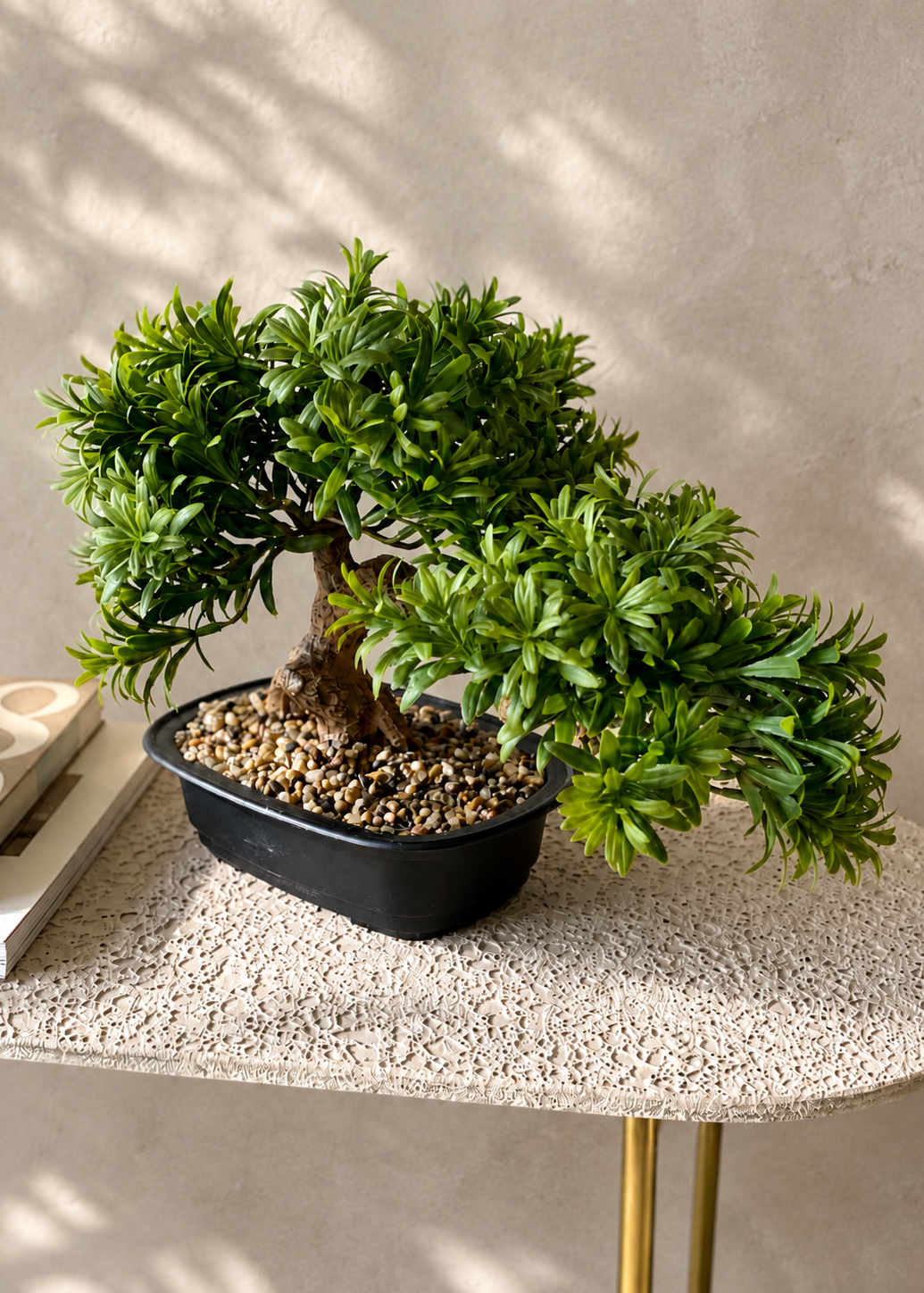 Artificial Pine Bonsai Plant - Medium