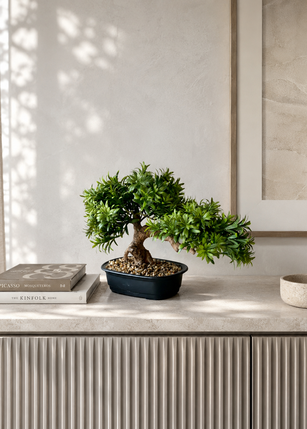 Artificial Pine Bonsai Plant - Medium
