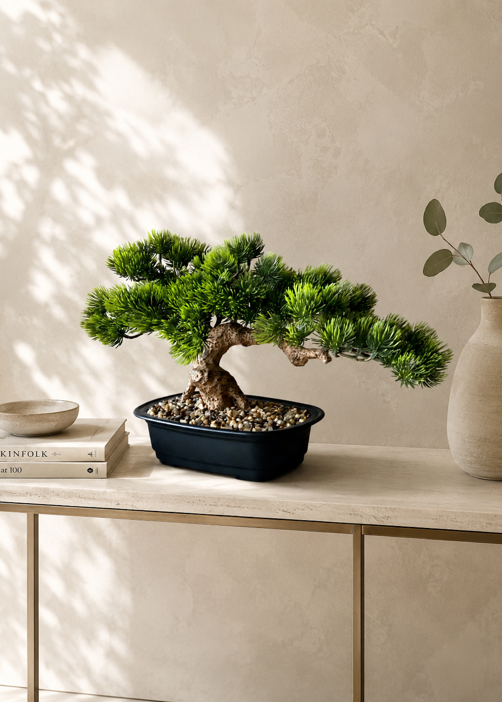 Artificial Pine Bonsai Plant - Small
