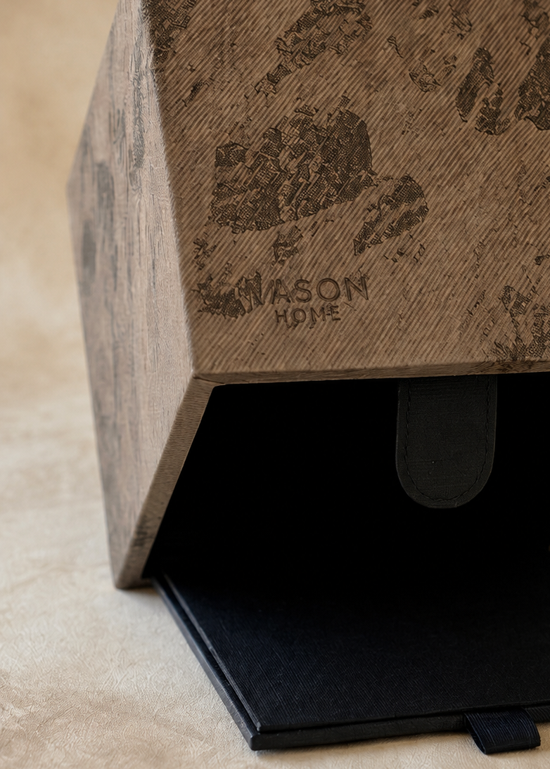 Indo Mocha Square Tissue Box