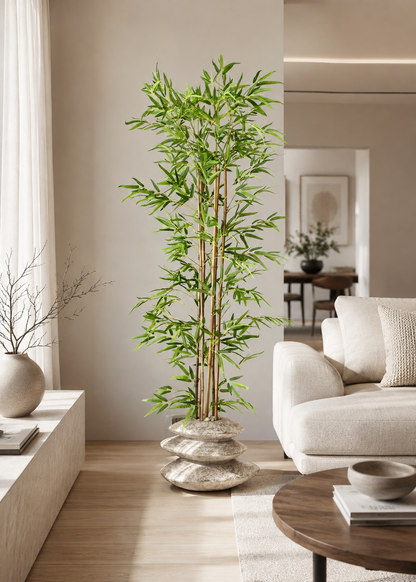 Veranda Pebble Planter - Rustic Ivory