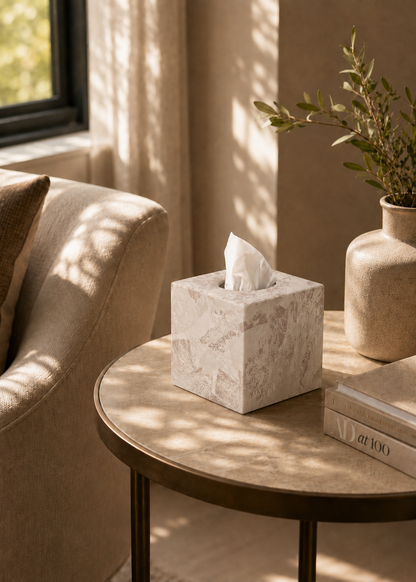 Indo Latte Square Tissue Box