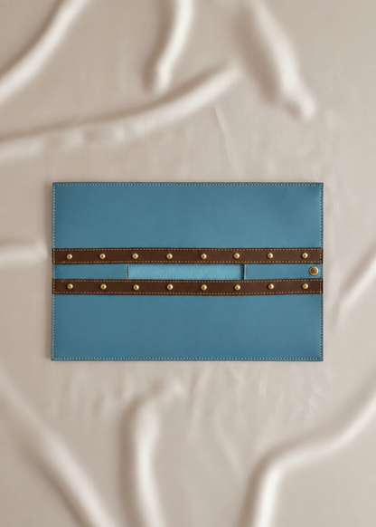 Blue &amp; Brown Tissue Cover