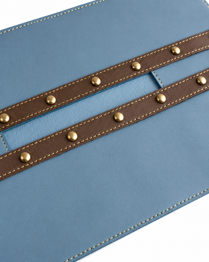 Blue &amp; Brown Tissue Cover
