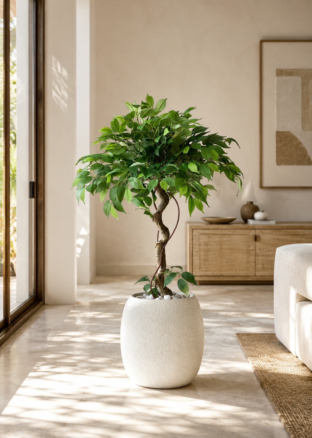 Artificial Banyan Plant - 4 Feet