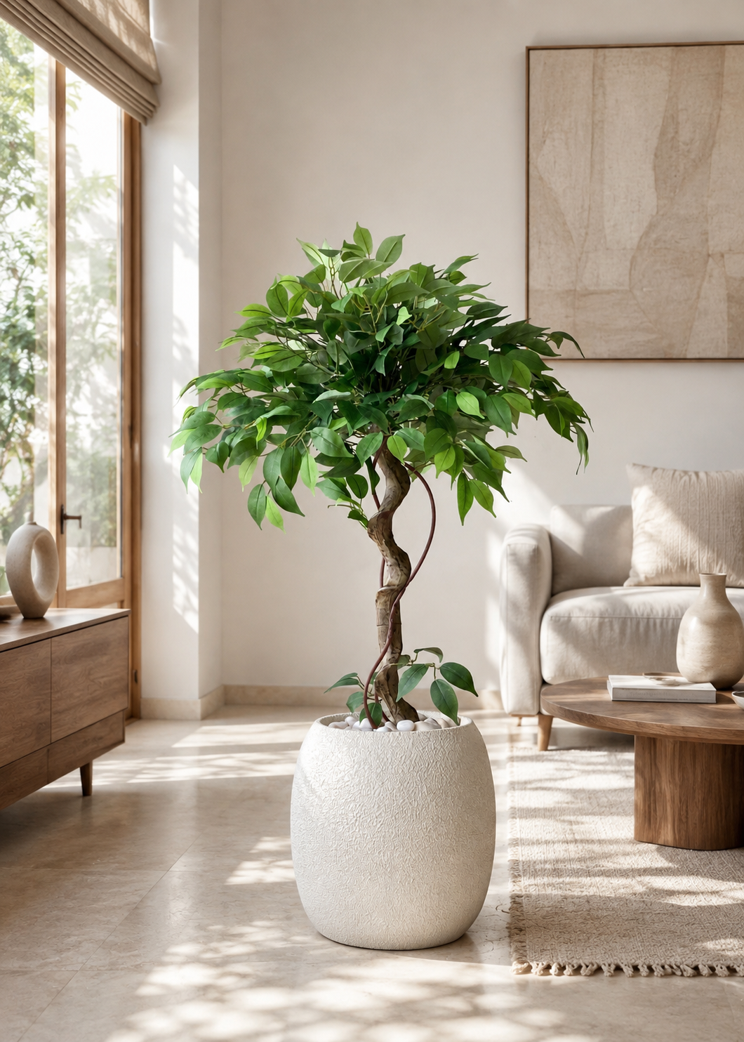 Artificial Banyan Plant - 4 Feet
