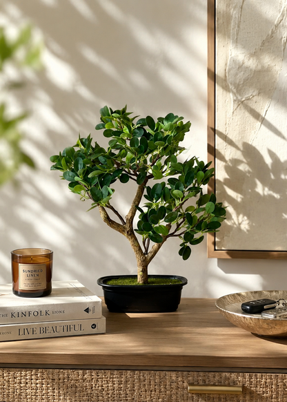Artificial Chinese Boxwood Plant - 1.3 Feet