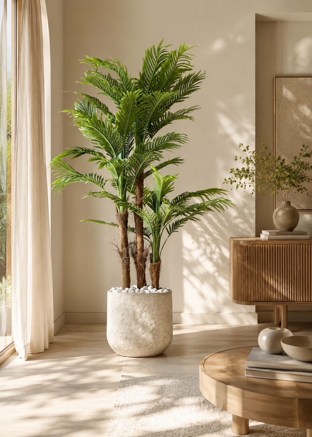 Veranda Square Planters  - Rustic Ivory
