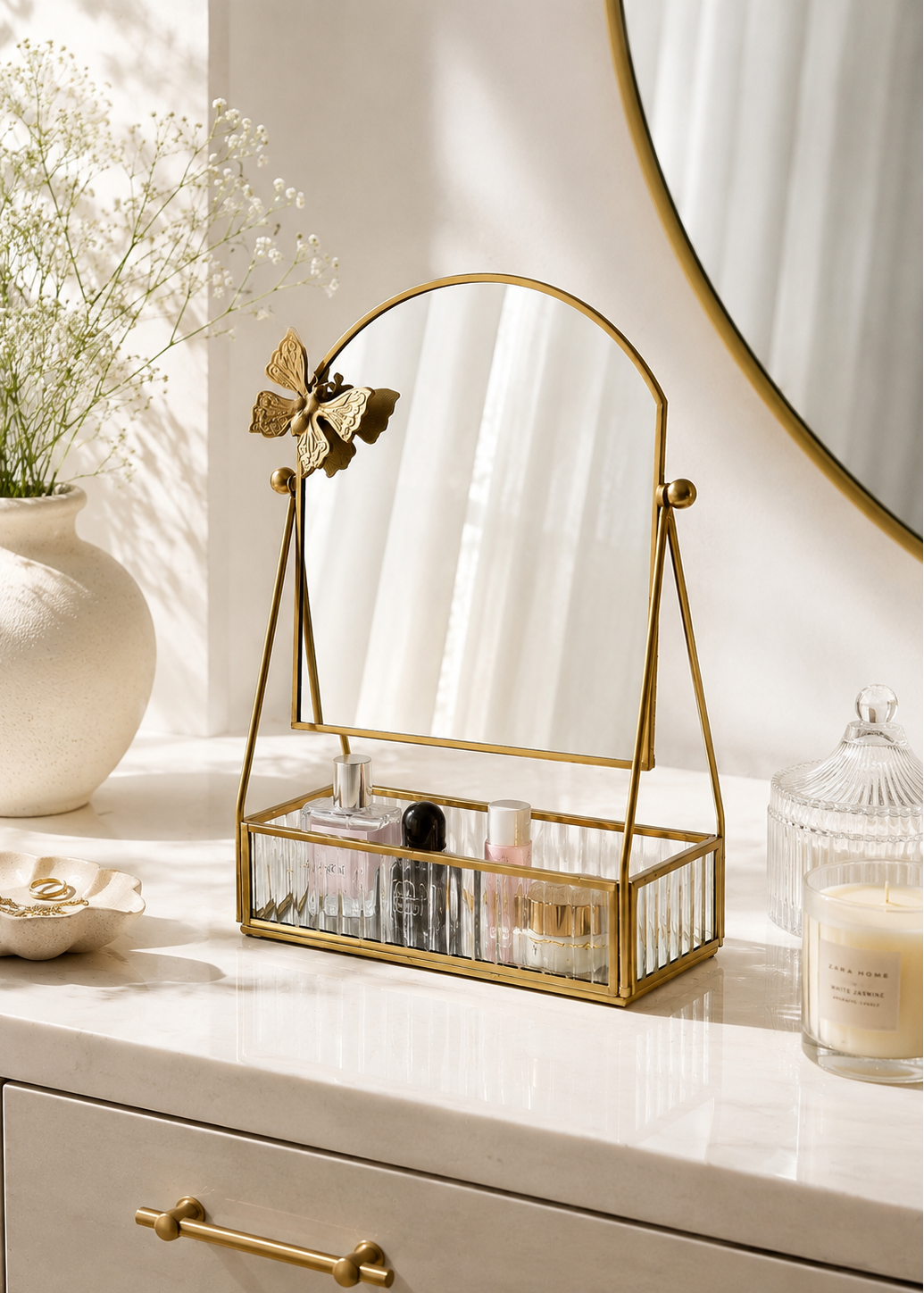 Milan Butterfly Vanity Organizer