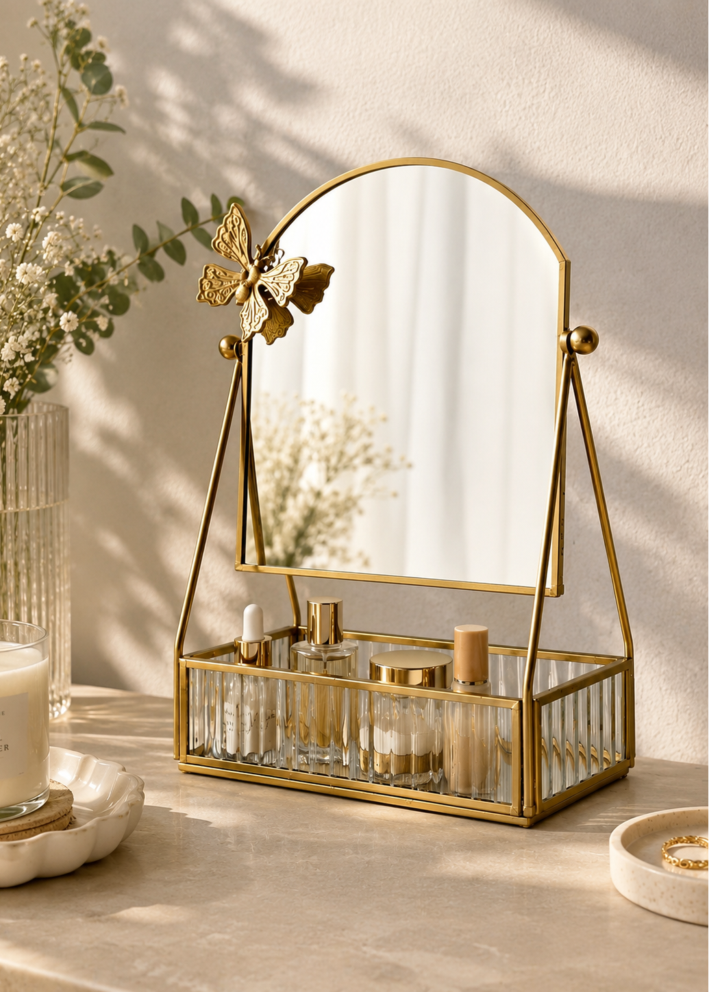 Milan Butterfly Vanity Organizer