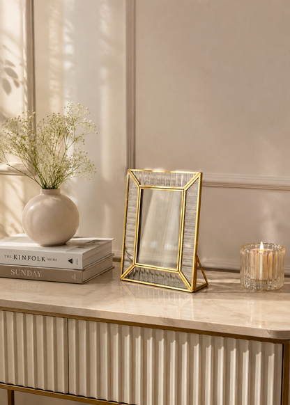 Milan Fluted Photo frame - 4" X 6"