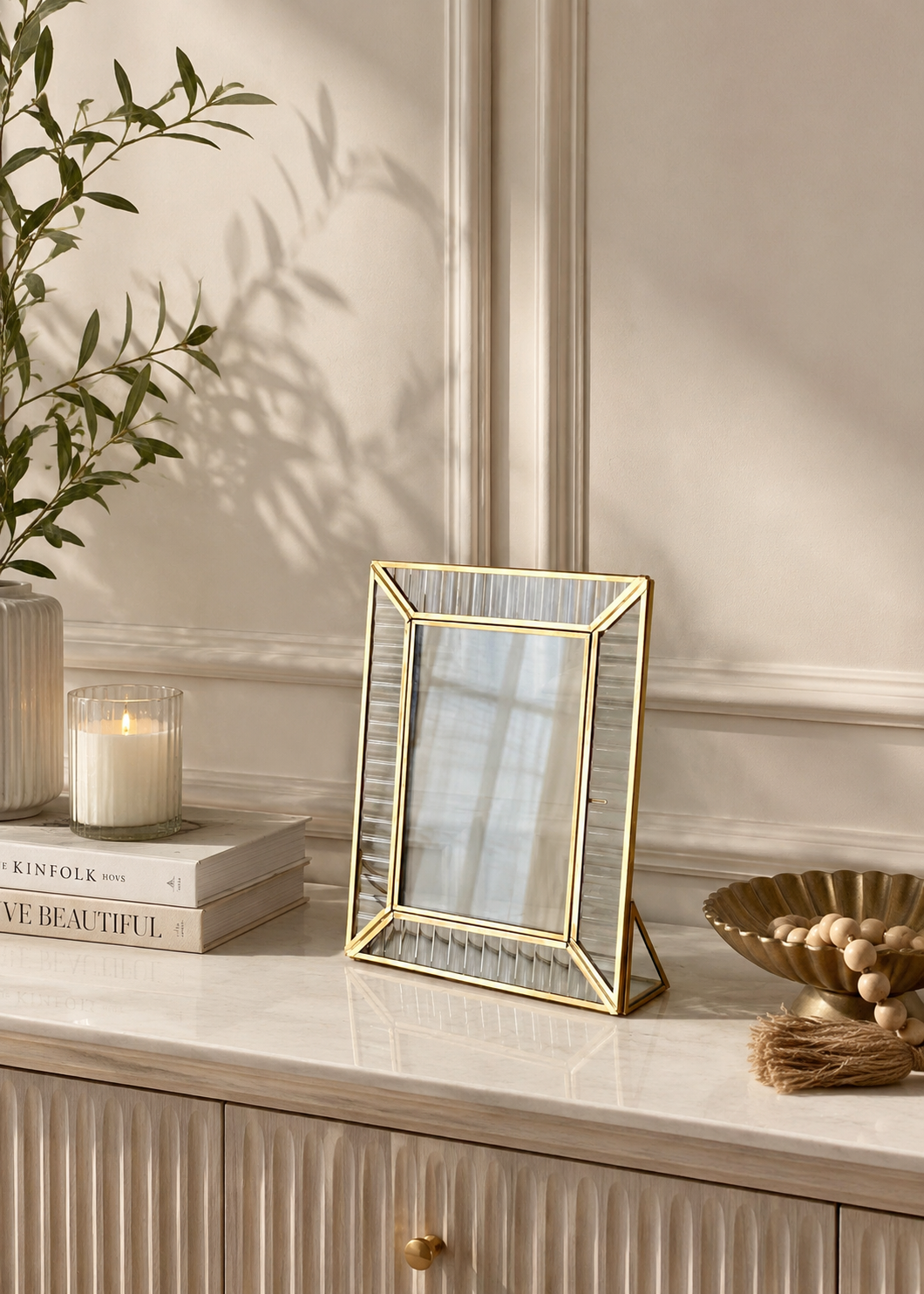 Milan Fluted Photo frame - 5" X 7"