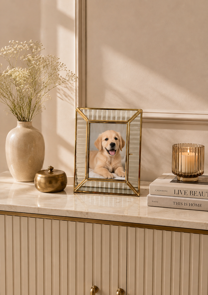 Milan Fluted Photo frame - 4" X 6"