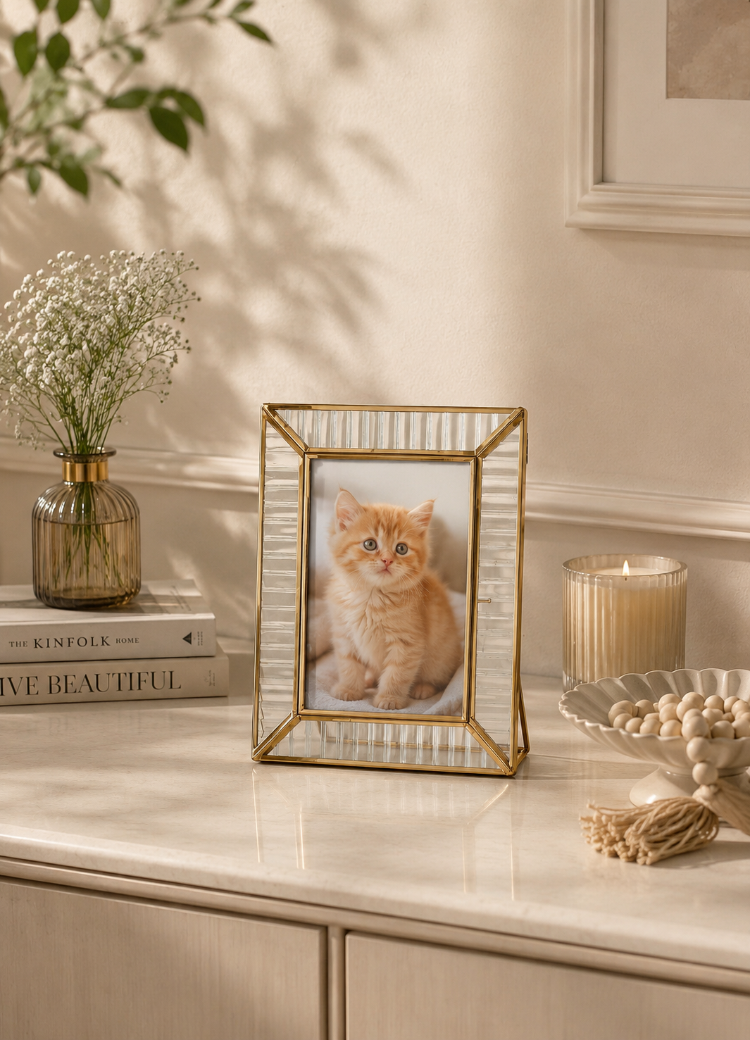Milan Fluted Photo frame - 5" X 7"