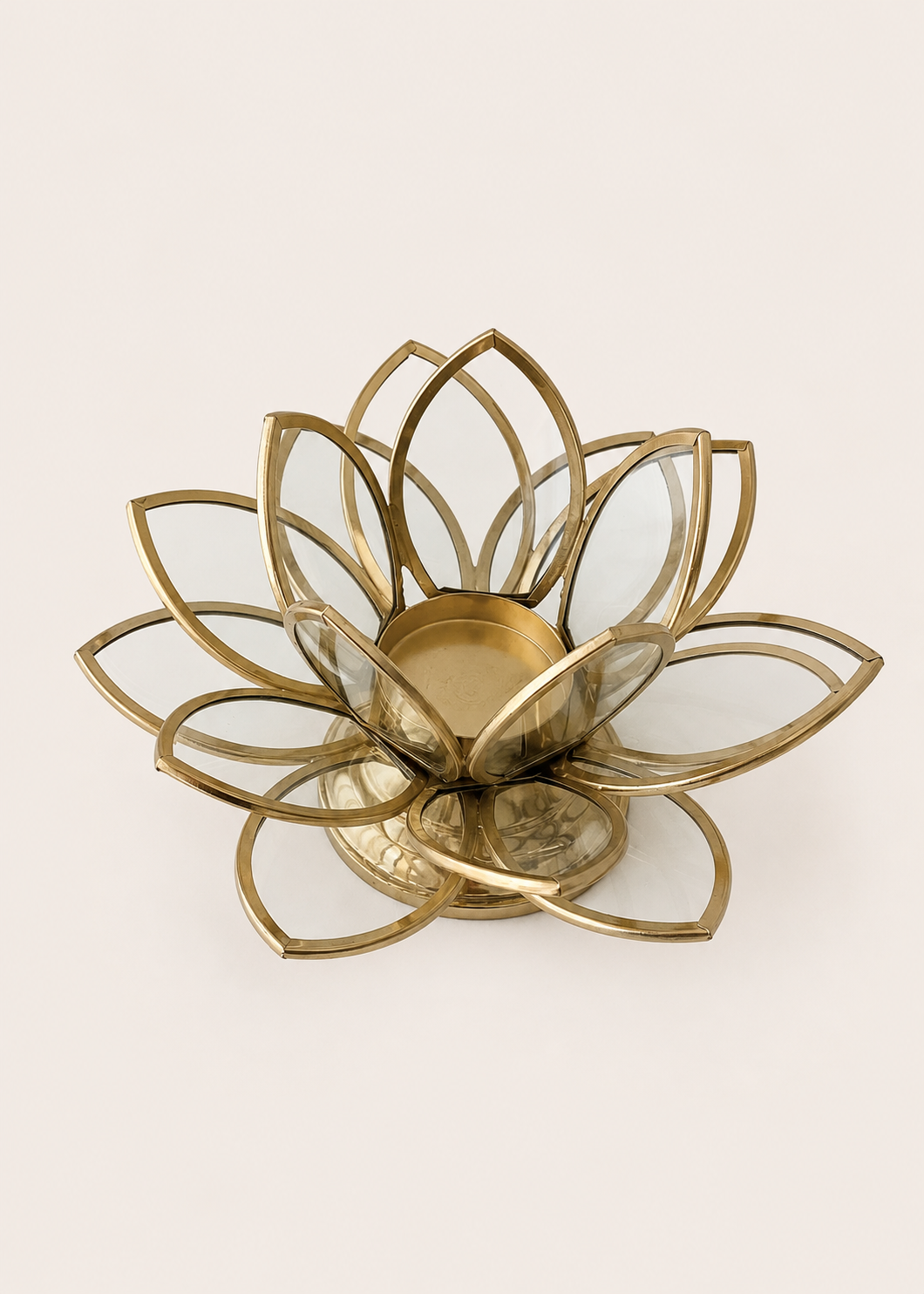 Milan Lotus Tealight Holder
