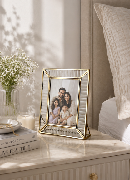 Milan Fluted Photo frame - 5" X 7"