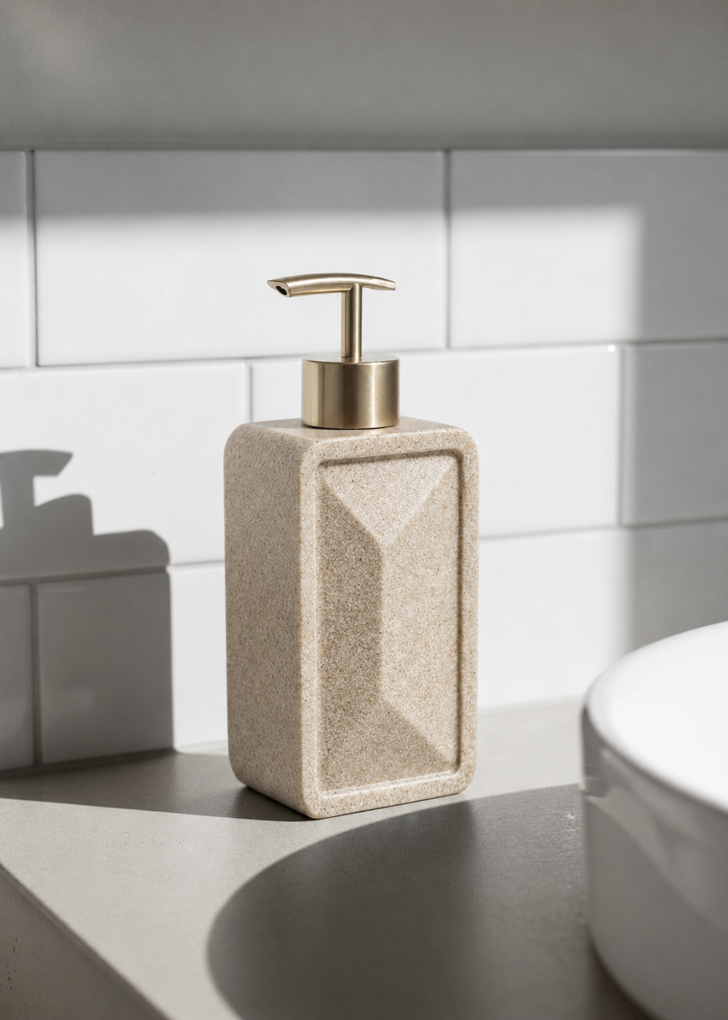 Casa Bathroom Dispenser - Beige