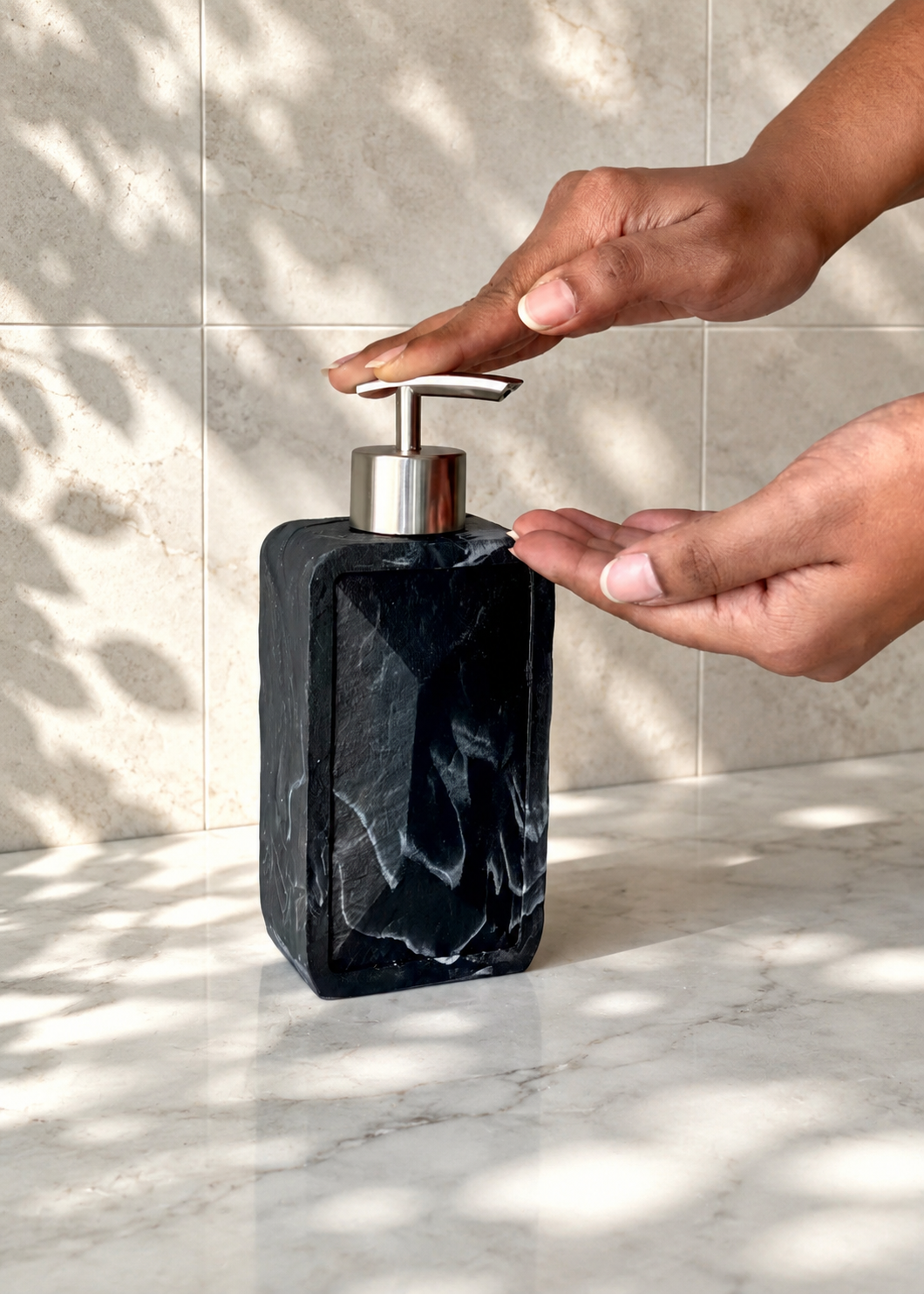 Casa Bathroom Dispenser - Black