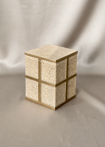 Axia Cotton Jar - Beige