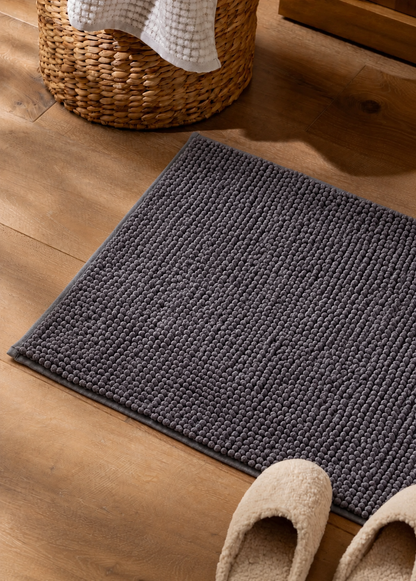Aura Bath Mat - Grey