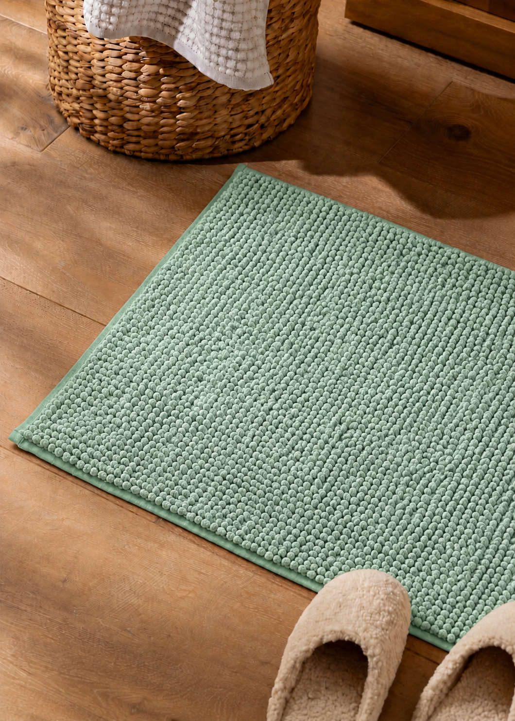 Aura Bath Mat - Sea Green