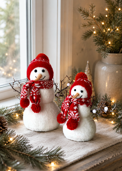 Jolly Winter Snowman - Medium