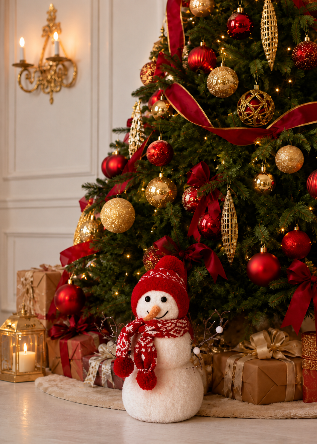 Jolly Winter Snowman - Large