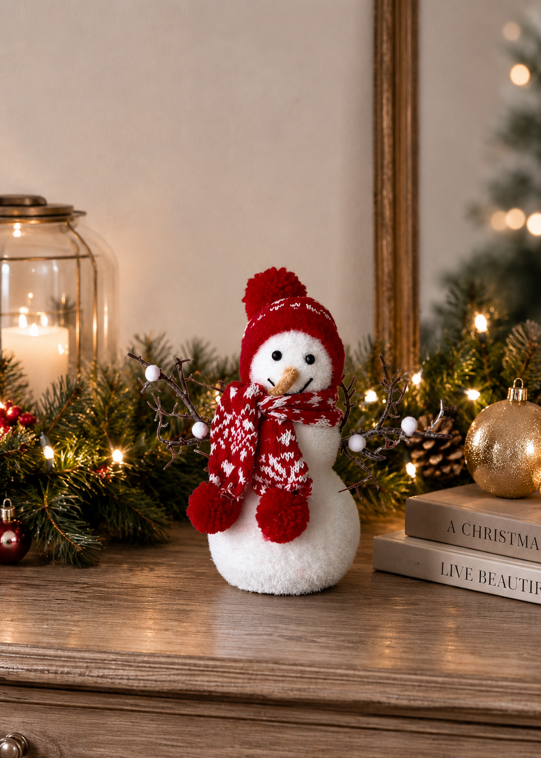 Jolly Winter Snowman - Medium