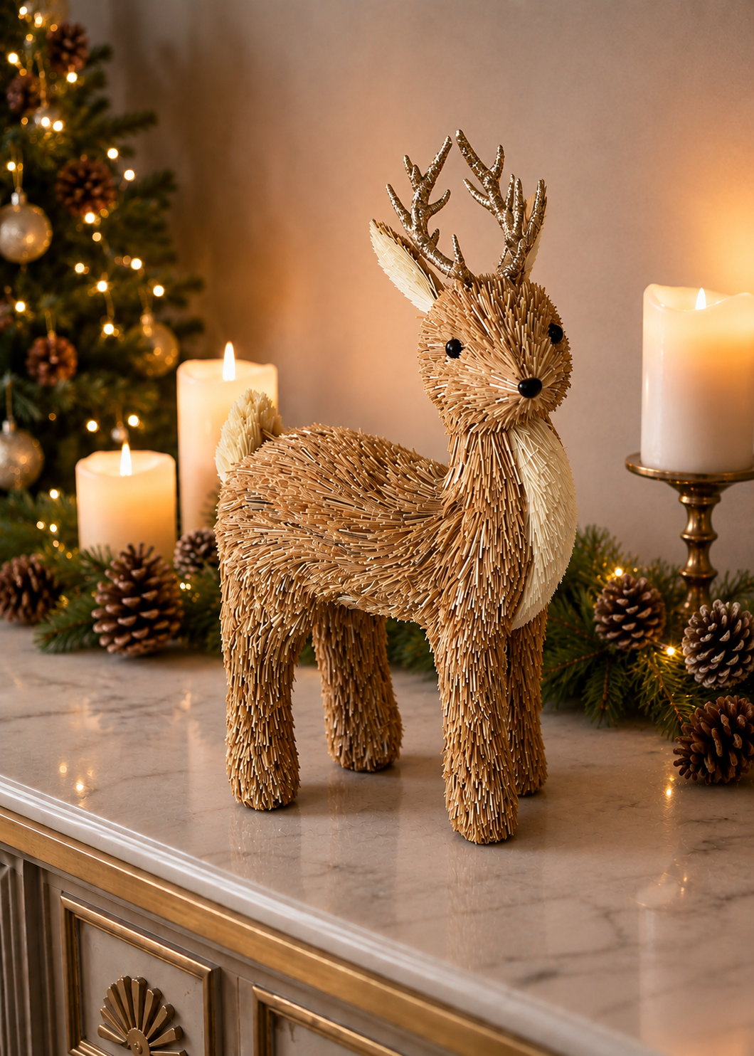 Golden Meadow Reindeer