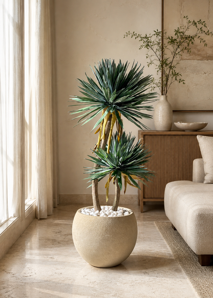 Artificial Sisal Duo Plant - 4 Feet