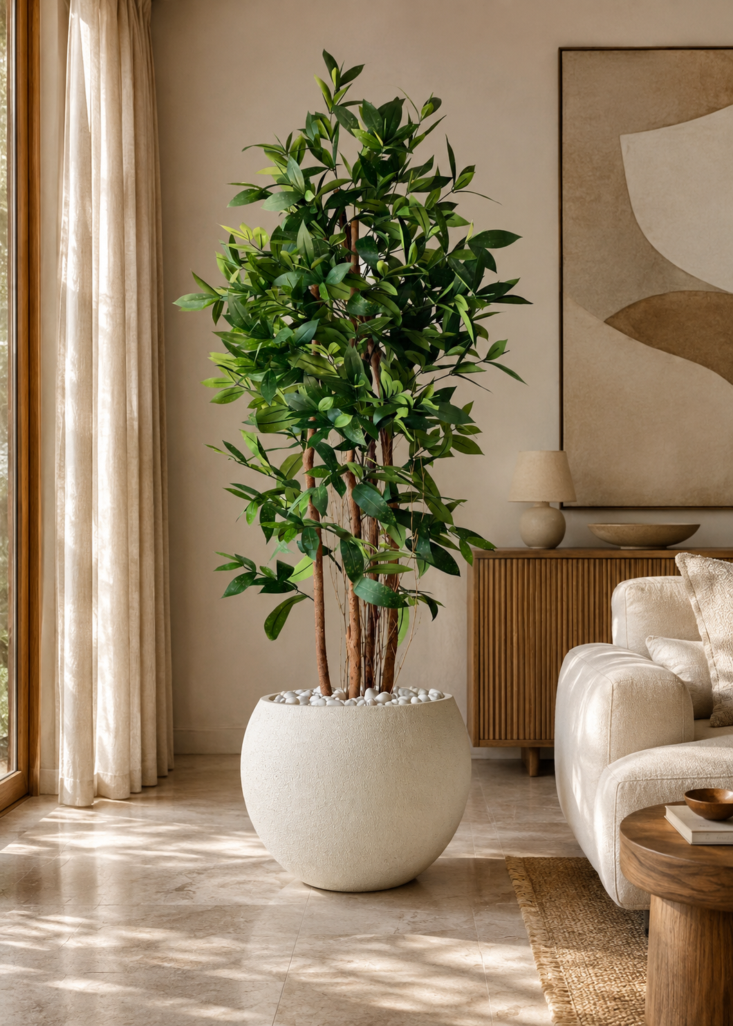 Artificial Dracaena Surculosa Plant - 6 Feet