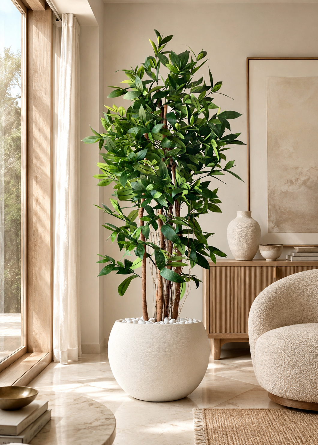 Artificial Dracaena Surculosa Plant - 6 Feet
