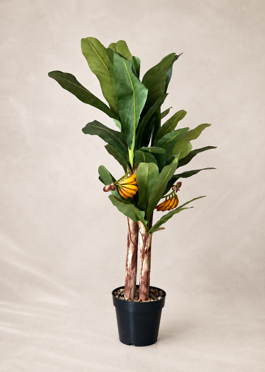 Artificial Fruiting Banana Plant - 3 Feet