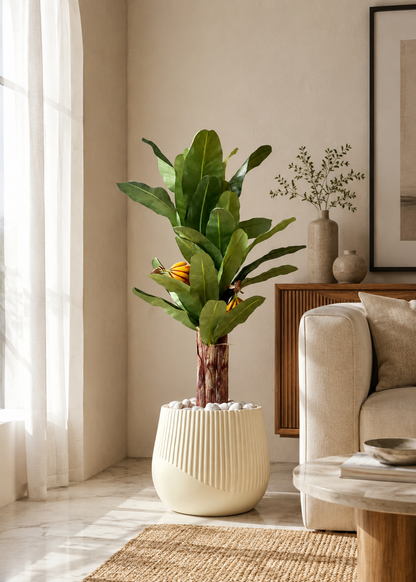 Artificial Fruiting Banana Plant - 3 Feet