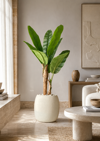 Artificial Musa Palm Plant - 4 Feet
