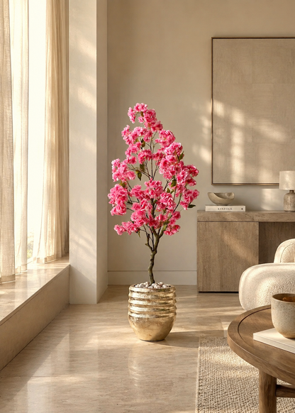 Artificial Sakura Cherry Blossom Plant - 4 Feet