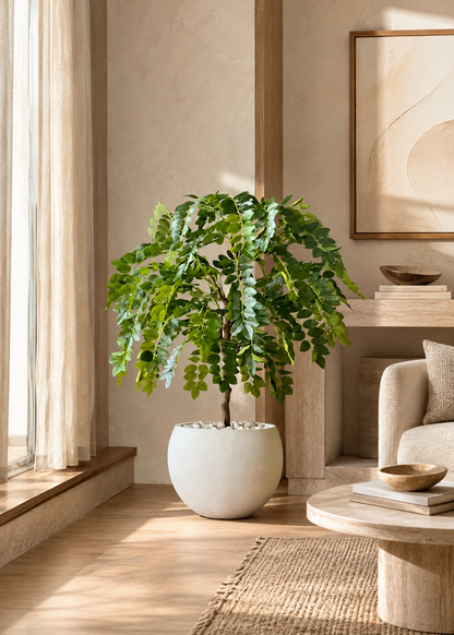 Artificial Evergreen Plant - 4 Feet