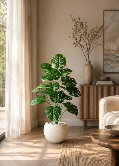 Artificial Midas Monstera Plant - 3 Feet