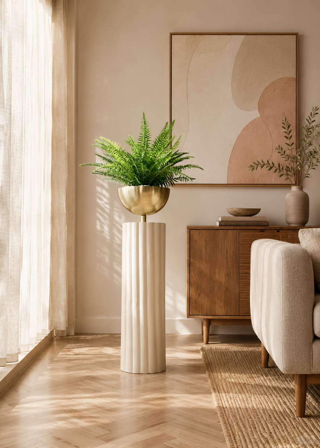 Artificial Tropical Fern Plant - 2 Feet