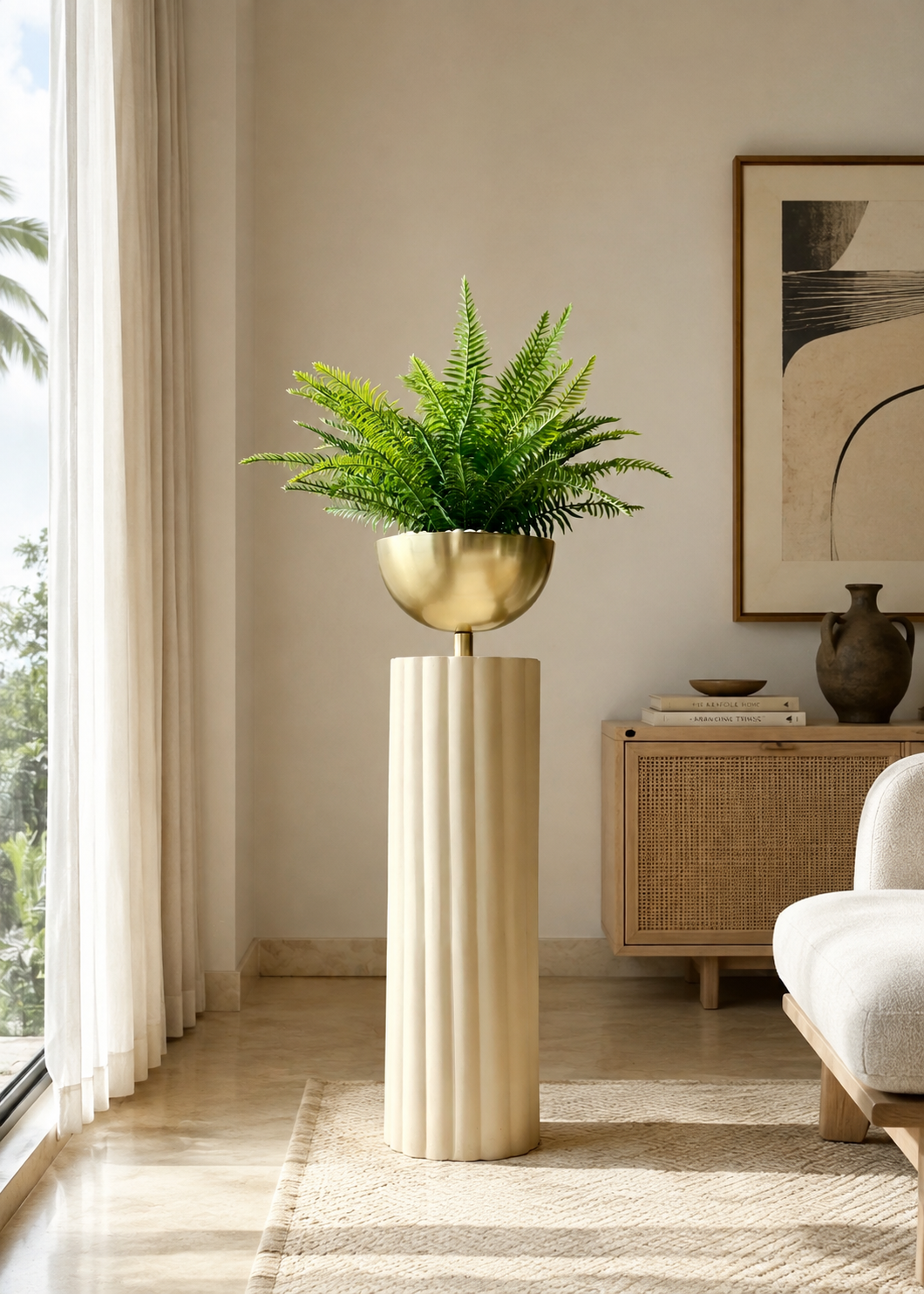 Artificial Tropical Fern Plant - 2 Feet