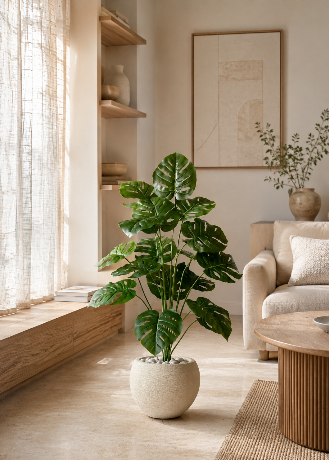 Artificial Midas Monstera Plant - 3 Feet