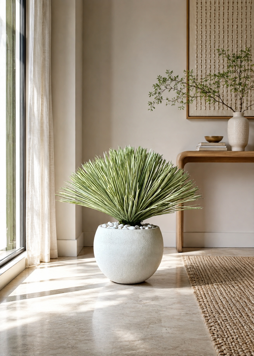 Artificial Beaked Yucca Plant - 2.4 Feet