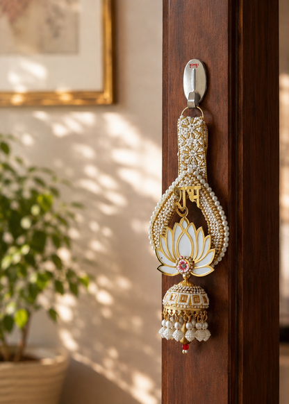 Festive Lotus Shubh Labh Latkan