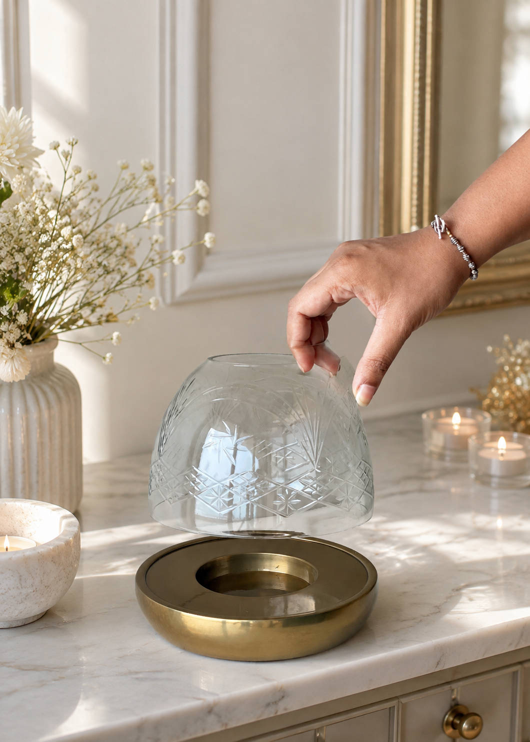 Orelia Candle Holder - Medium