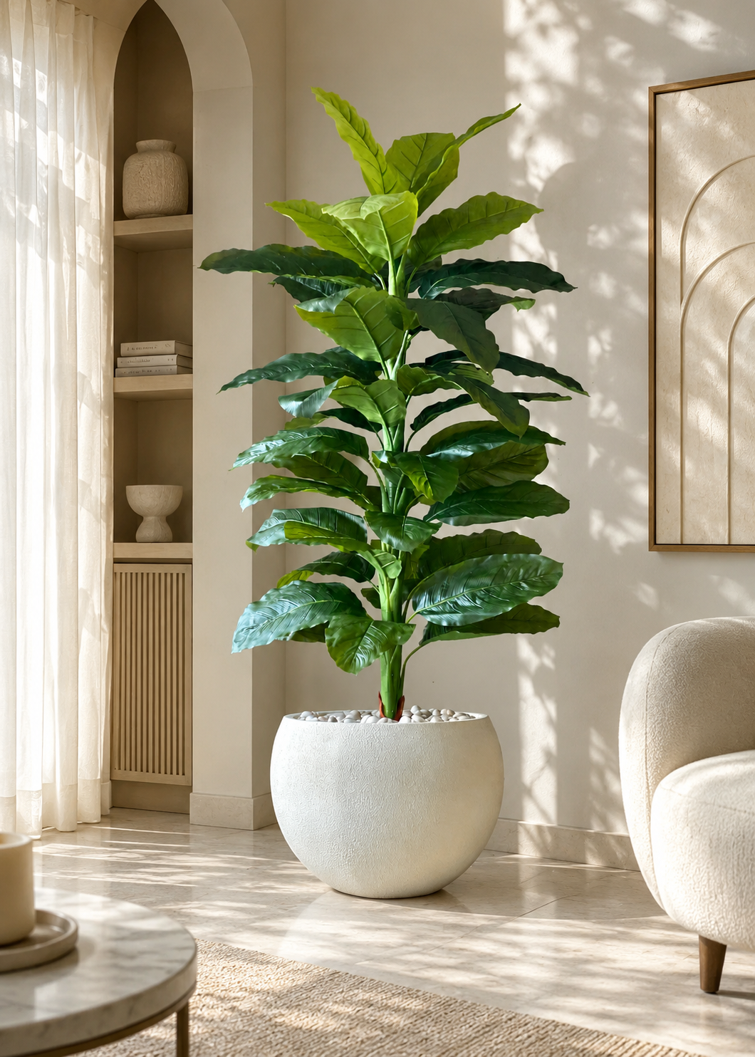 Artificial Bush Pothos Plant  - 6 Feet