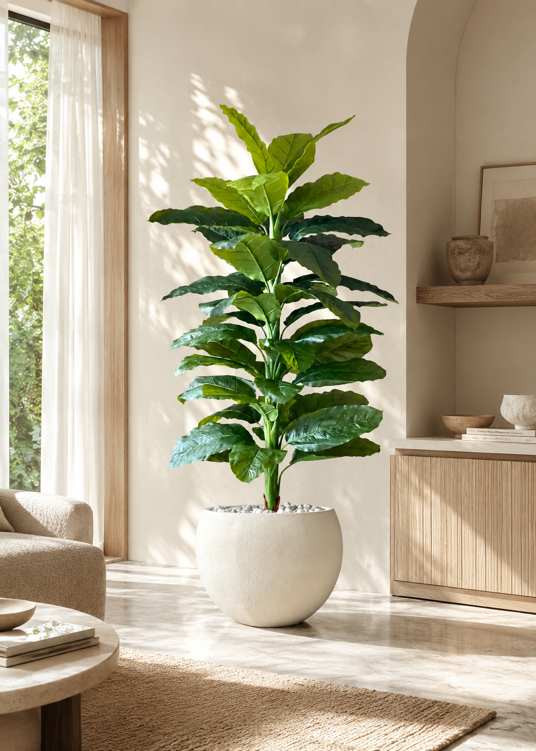 Artificial Bush Pothos Plant  - 6 Feet