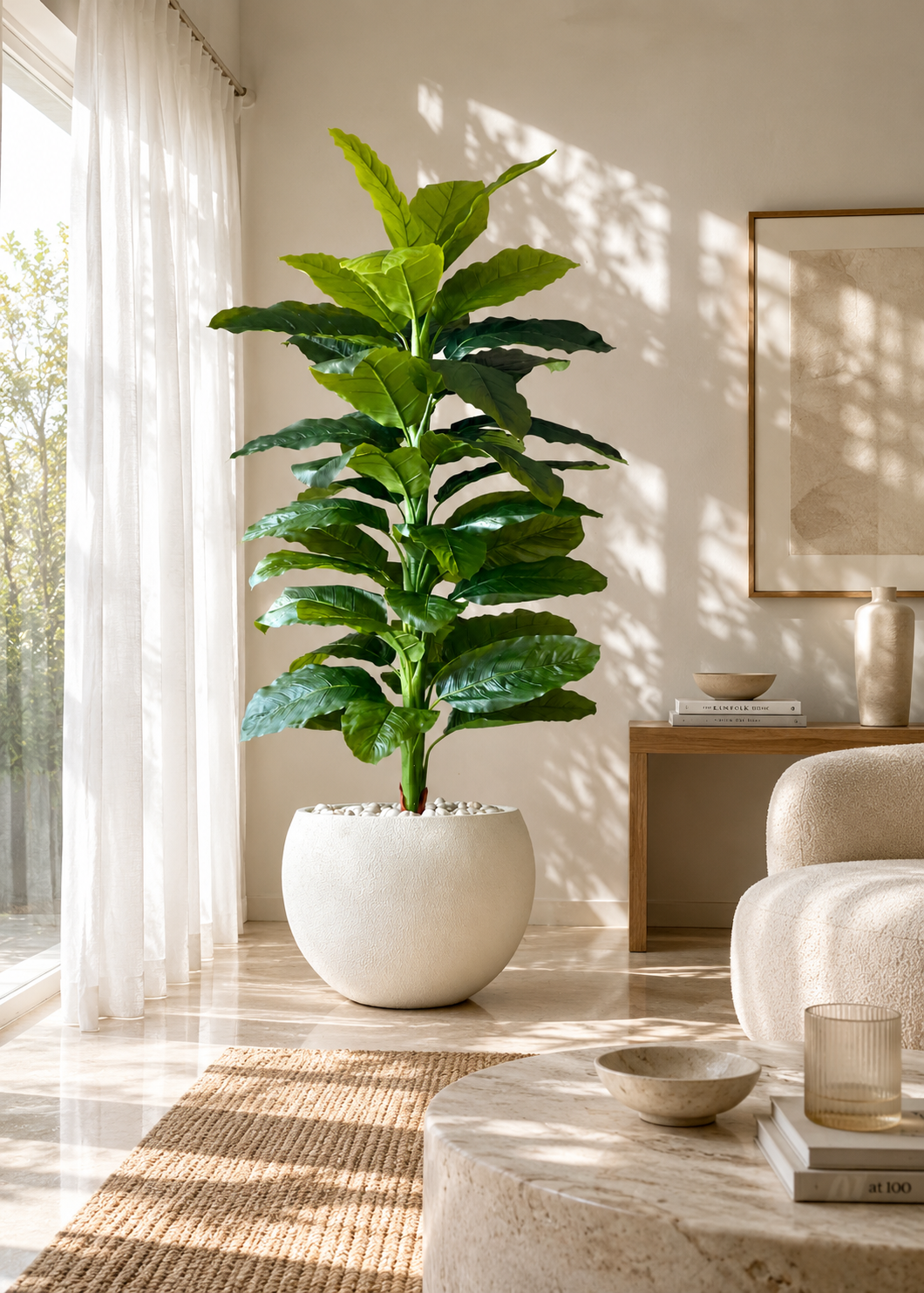 Artificial Bush Pothos Plant  - 6 Feet