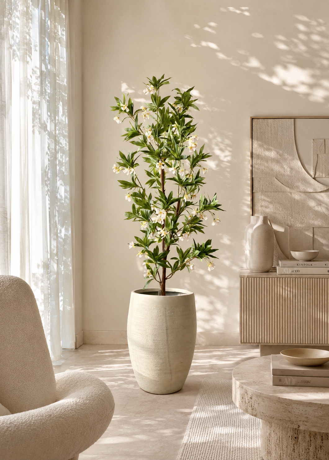 Artificial Blueberry Ash Tree (6 Feet)