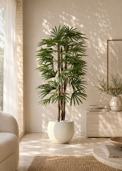 Artificial Rhapis Palm Tree - 6 Feet